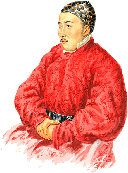 Султан Большой орды Мамырхан Рустемов Рис А Померанцева 1851 I Алматы - фото 1