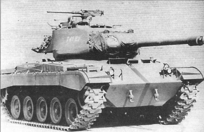 Опытный образец танка Т41Е1 слева На этой машине отсутствовал - фото 5