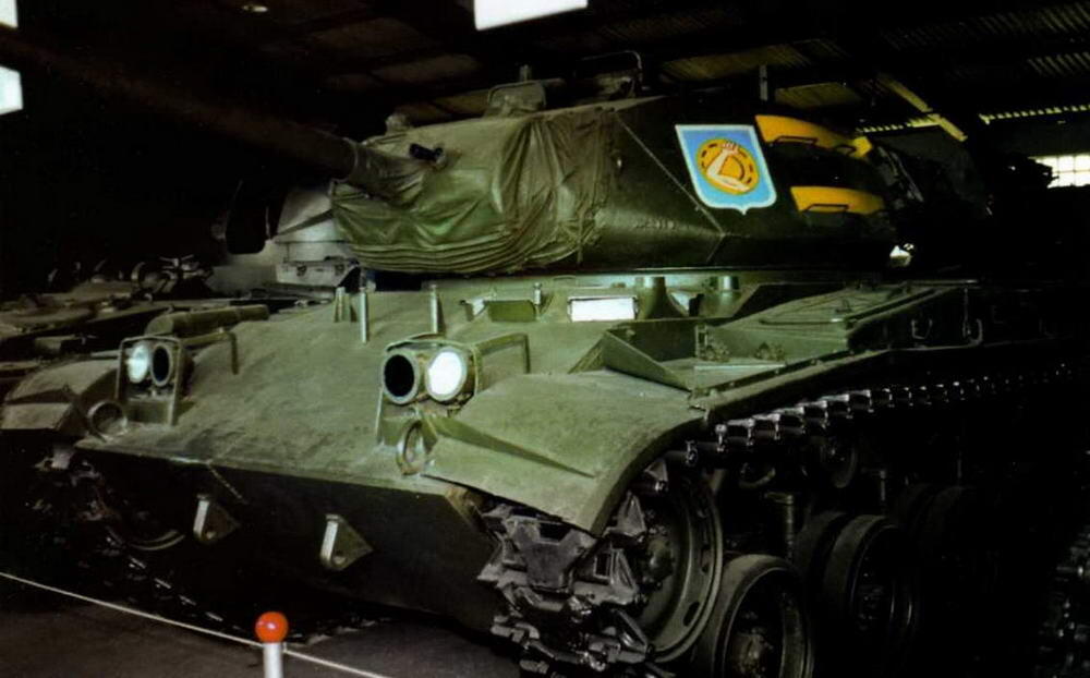 Легкий танк М41АЗ в экспозиции Военноисторического музея бронетанкового - фото 81