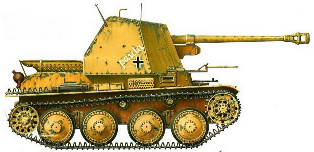 Истребитель танков SdKfz 138 AusfH Marder III 23я танковая дивизия - фото 71