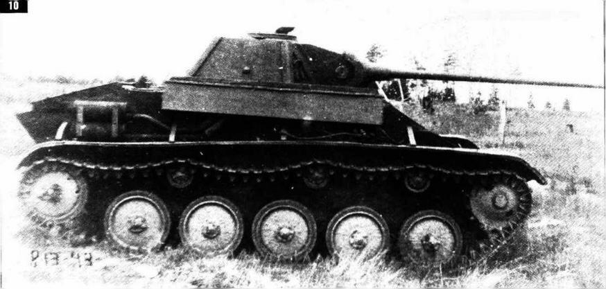 Танк Т70 вооруженный 45мм танковой пушкой большой мощности ВТ42 в - фото 13