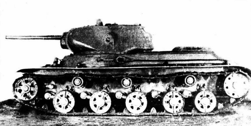 Танковая пушка ЗИС5 в башне танка КВ13 1943 г Т3457 с 57мм пушкой ЗИС4 - фото 23