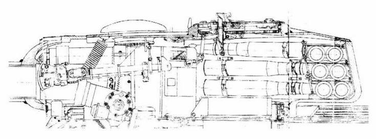 Схема установки 100мм танковой пушки Д10 в башне танка Т34100 14 100мм - фото 45