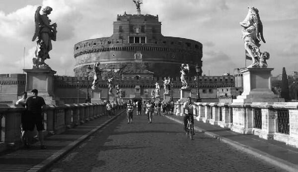 Мост СанАнжело Хорошо бы конечно поехать в Рим так как это делали русские - фото 2