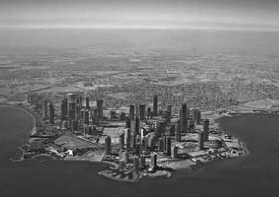 Доха столица эмирата Катар с высоты птичьего полета Мы приехали в Катар - фото 1