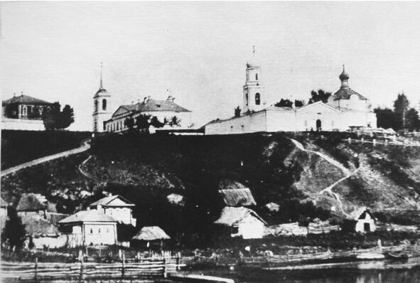 Вид Краснослободска со стороны реки Мокши 1910е Первое наше знакомство когда - фото 1