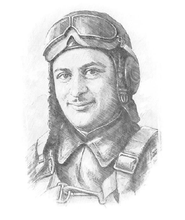 Командир штурмового полка Авиации нашей бесстрашной Дерзко бил самолёты - фото 8