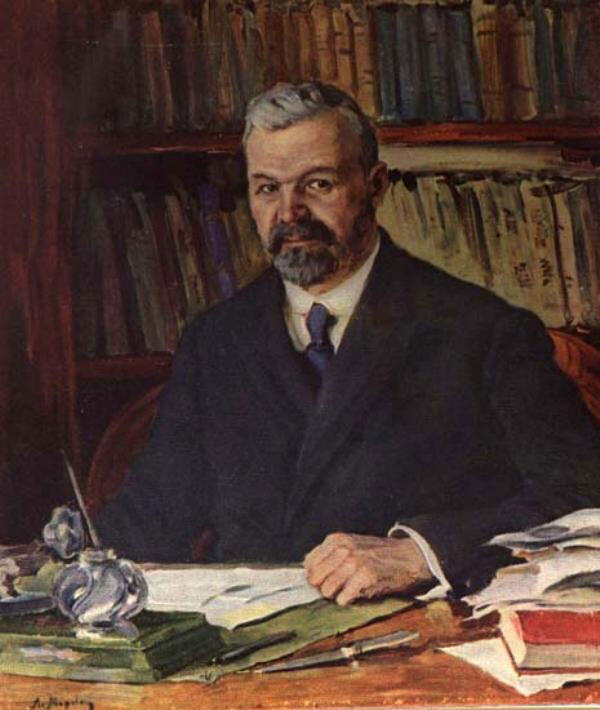 Иван Дмитриевич Сытин портрет неизвестного художника 1908 год Заход Самая - фото 1