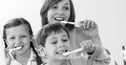 Мама и дети чистят зубы На уроке мы поговорим о первом условии то есть о - фото 2