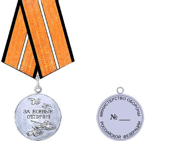 Медалью Министерства обороны Российской Федерации За боевые отличия - фото 8