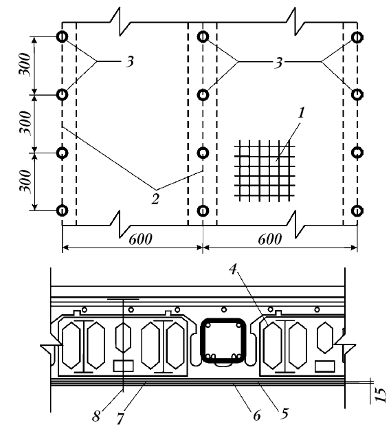 Рис 3 Схема крепления металлической штукатурной сетки к потолку 1 - фото 3