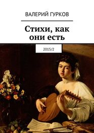 Валерий Гурков: Стихи, как они есть. 2015/2