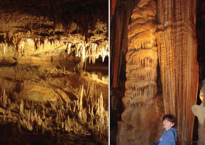 Справа пещера вблизи американского города Люрей Вирджиния с богатой - фото 42