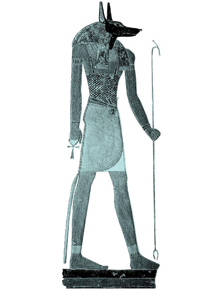Бог Анубис проводник в загробное царство ассоциировался с мумификацией и - фото 2