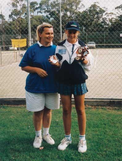 1995 Дурал пригород Сиднея Мама и я после победы на турнире Май 1998 - фото 10