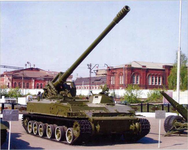 Самоходная пушка 2С5 в экспозиции Музея ПАО Мотовилихинские заводы в г Пермь - фото 106
