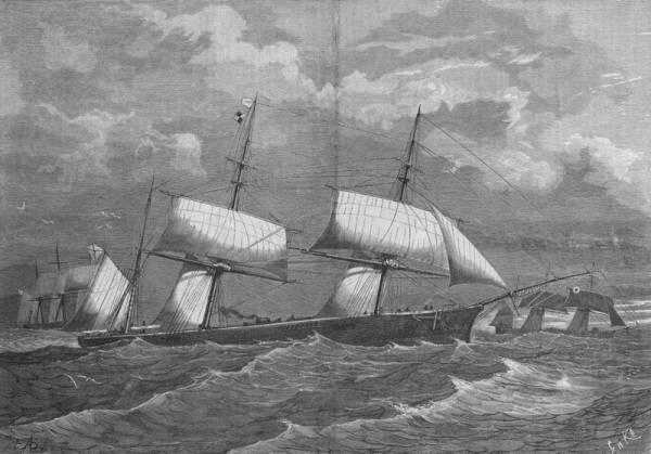 Июнь 1878 г Аденский залив Клипер умирал Ютовое орудие изредка выплёвывало в - фото 1