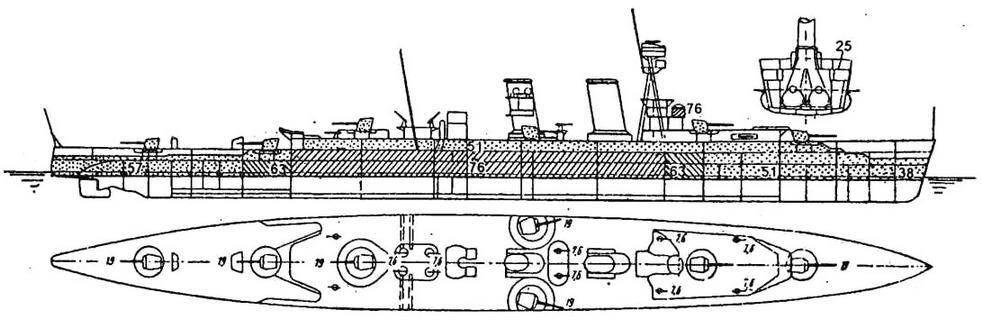 Британский Хоукинс вместе с четверкой однотипных кораблей заложенный в конце - фото 1