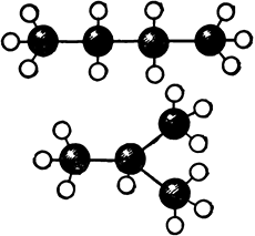 Рис 7 Две молекулы различающиеся расположением атомов Каждая из них - фото 8