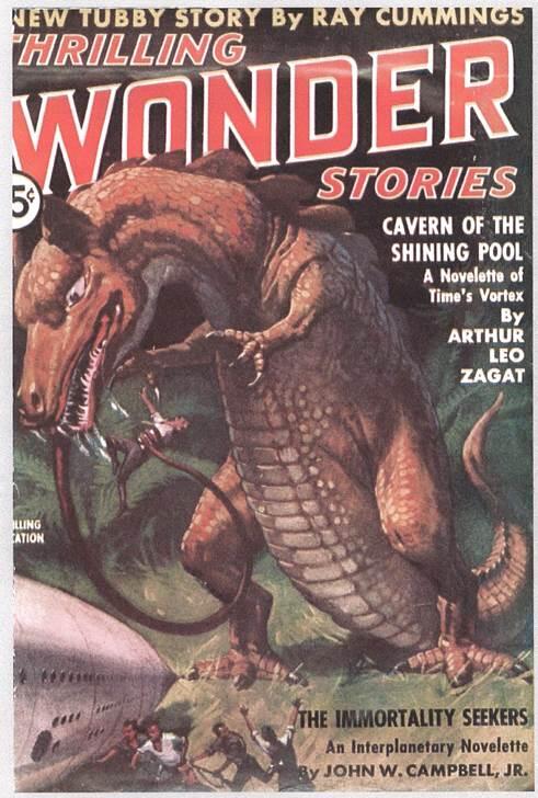 Когда земля оживала When the Earth lived Thrilling Wonder Stories 1937 - фото 3