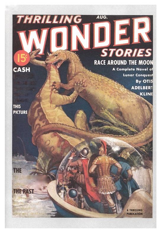 Roman Holiday Thrilling Wonder Stories 1939 8 пер Андрей Бурцев и - фото 2