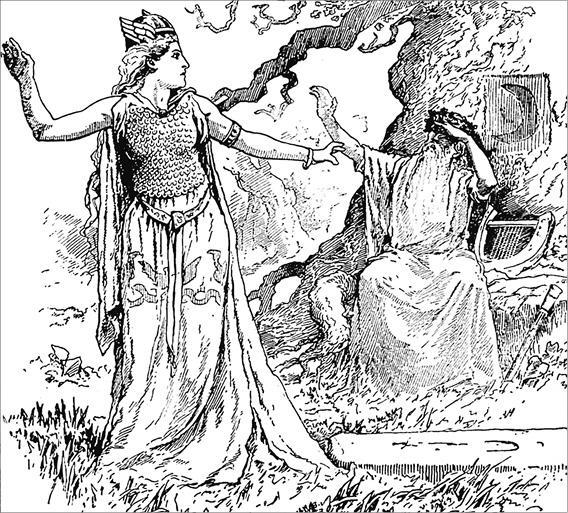 Королева Боудика и друид Рисунок Генри Форда В железном веке около 600 лет - фото 1