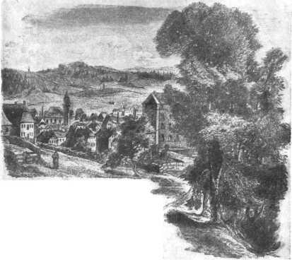 Швейцарская деревня Шо де Фон с гравюры начала XIX века Здесь в конце XVII - фото 2