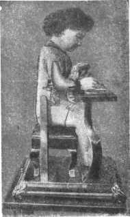 Механический писец С куклы снята одежда чтобы показать внешний вид - фото 3