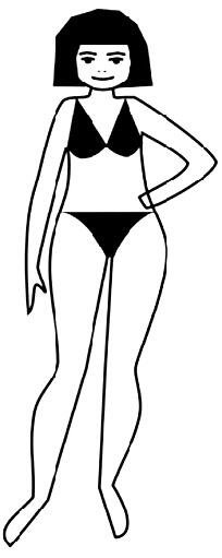 ГрушаЭто классическая женская фигура узкие плечи и широкий таз Такие - фото 564