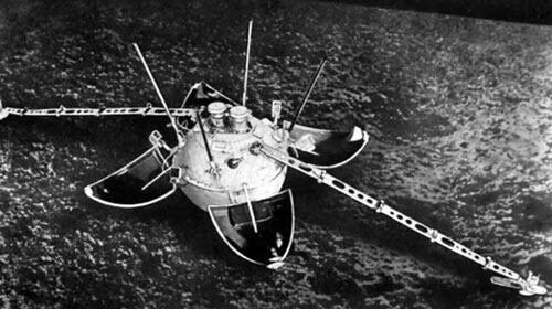 Автоматическая станция Луна13 на лунной поверхности　 Место посадки станции - фото 10