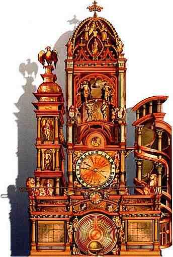 Страсбургские башенные часы Особенно знаменитыми стали часы Страсбургского - фото 31