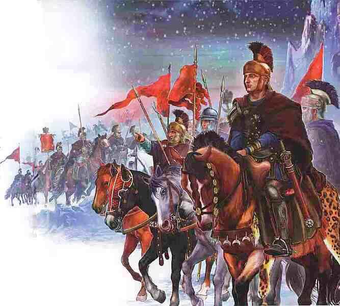 Константин I Великий во главе войска Константин силой оружия доказал своё - фото 6