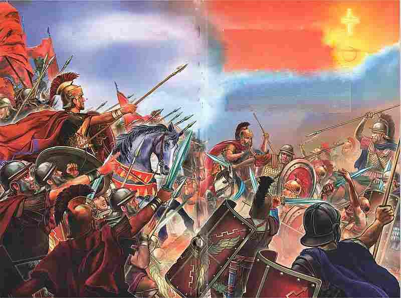 Константин силой оружия доказал своё право называться императором 28 октября - фото 7