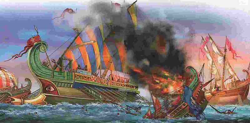 Византийский флот в сражении Византийцы недолго владели Италией Северной - фото 22
