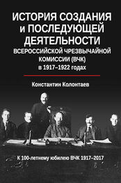 Константин Колонтаев: История создания и последующей деятельности Всероссийской Чрезвычайной Комиссии (ВЧК) в 1917-1922 годах