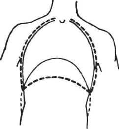 Рис 11 Напряжение мышц внешнего колпака грудной клетки и внутреннего - фото 8
