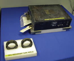Columbia s OEX recorder and tape reelsthe black box that eluded searchers - фото 62