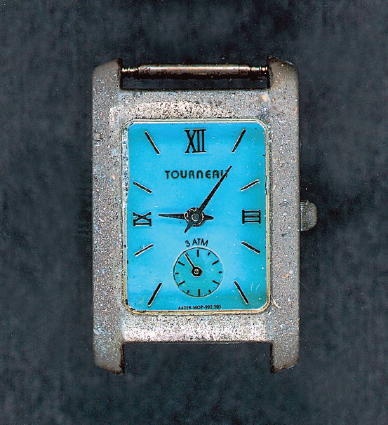 Ann Mickloss watch with the time of the accident frozen on its face Photo - фото 82