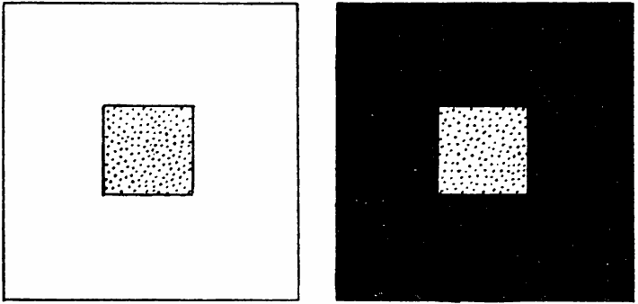 Рис 7 Серый квадрат на белом фоне кажется темнее чем на черном Ярко - фото 11
