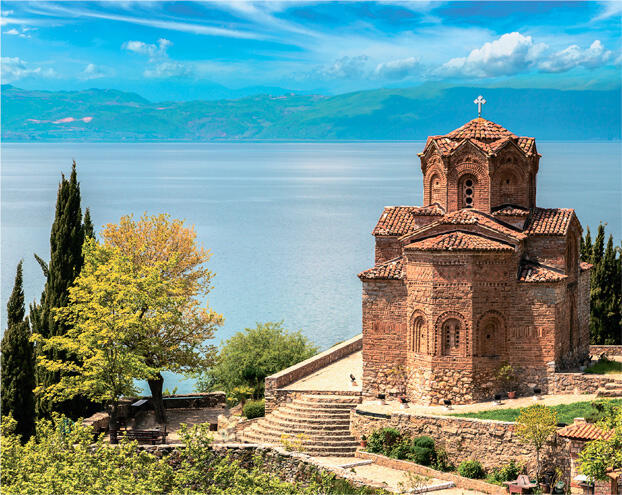 18 Византийская церковь в Охриде городе где находилась кафедра архиепископа - фото 24