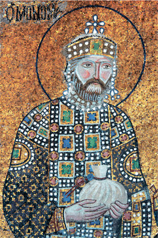 25 Император Константин IX Мономах мозаика в соборе Святой Софии 26 Алексей - фото 31