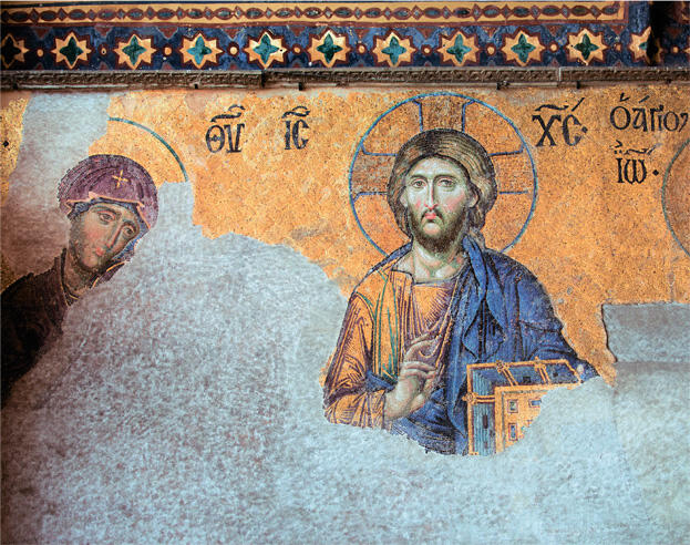 29 Деисус мозаика в соборе Святой Софии предположительно была создана в - фото 35