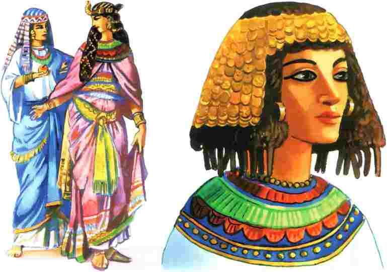 Египетские модницы Знать Нового царства купается в роскоши Дома вельмож - фото 29