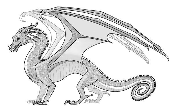 ЛЕДЯНЫЕ драконы Внешностьчешуя лунносеребристая или голубоватая цвета - фото 6