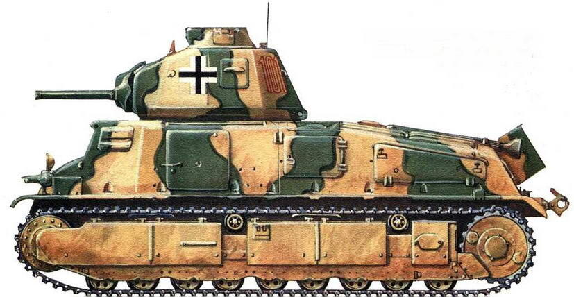 Panzerkampfwagen 35S 739f 202й танковый батальон Балканы 1944 г - фото 169