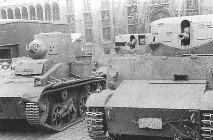 В Вермахте легкий танк Т15 на фото слева получивший обозначение - фото 8