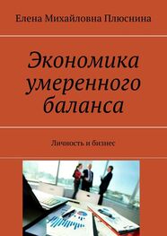 Елена Плюснина: Экономика умеренного баланса. Личность и бизнес
