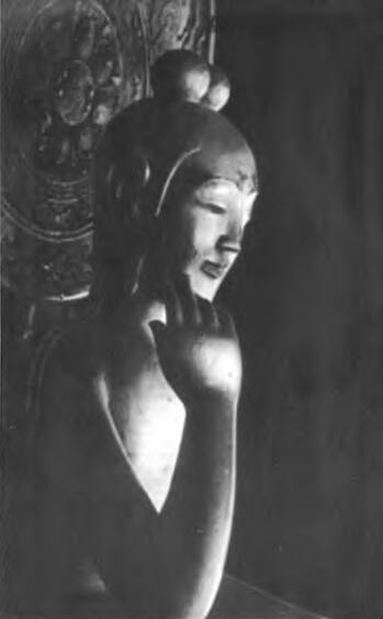 Голова и торс Будды будущего Бодхисаттва Майтрея Эта статуя с мягкими - фото 1