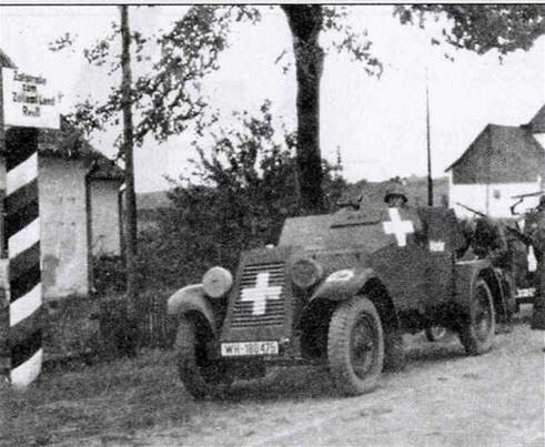Бронеавтомобиль Kfz13 Польша сентябрь 1939 года SdKfz221 В 1934 году в - фото 9