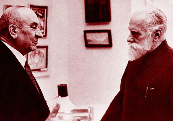 Борис Александрович Рыбаков и Святослав Николаевич Рерих Президент Индии Абдул - фото 24